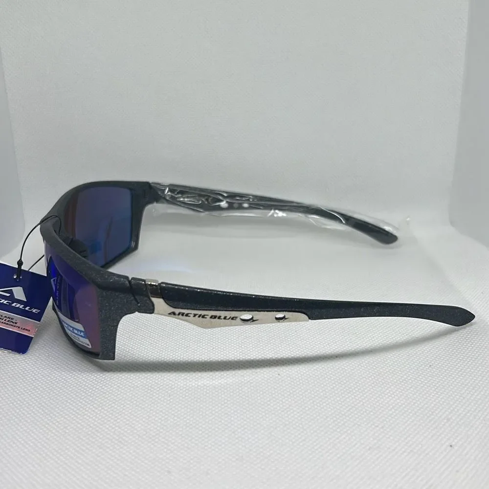 Arctic Blue Mirrored Sunglasses